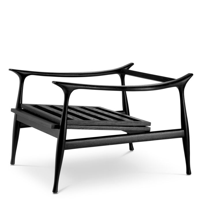 Fauteuil bouclé gris | Eichholtz Manzo