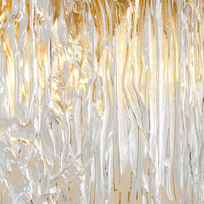 Lustre doré en verre soufflé | Eichholtz Almeria