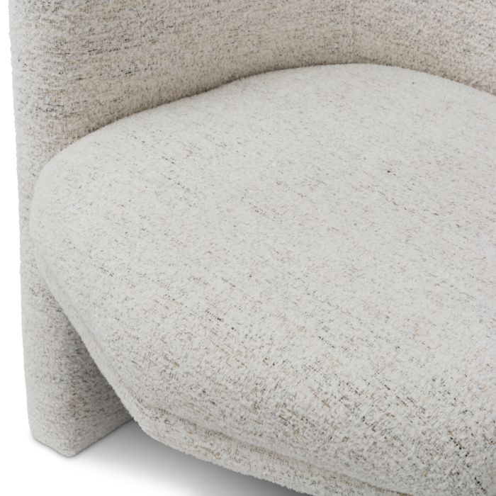 Fauteuil en tissu blanc cassé | Eichholtz Watertown