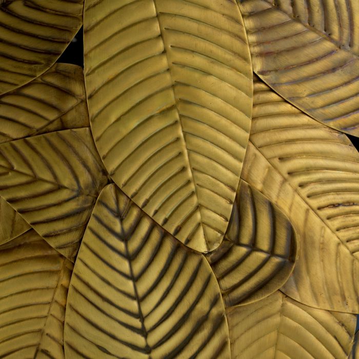 Table basse dorée en verre noir | Eichholtz Botanico