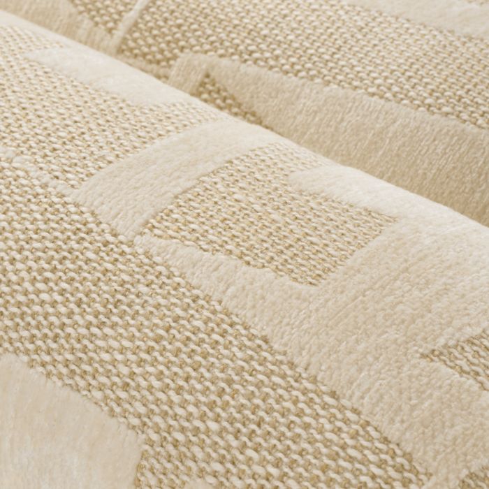 Banc à motifs en tissu sable | Eichholtz Eastborne