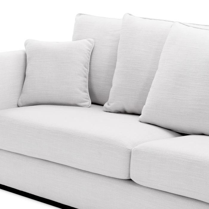 Canapé 2-3 places en tissu blanc | Eichholtz Taylor