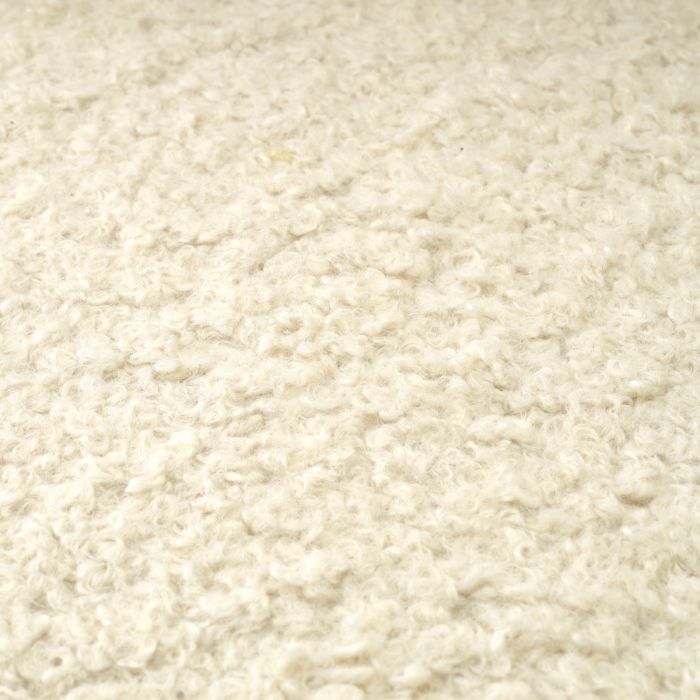 Fauteuil en tissu sherpa blanc | Eichholtz Bixby