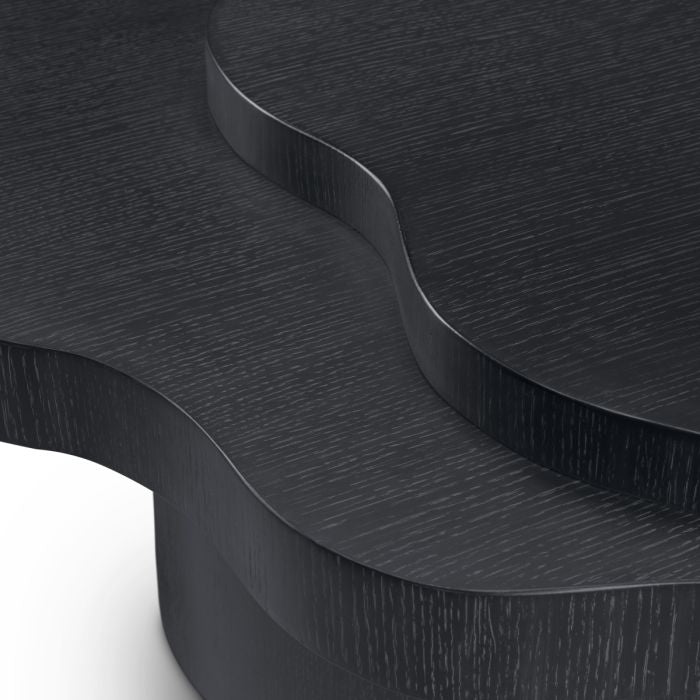 Table basse en chêne anthracite | Eichholtz Cesareo