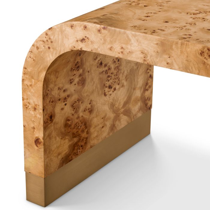Table d'appoint en bois brun | Eichholtz Quinton