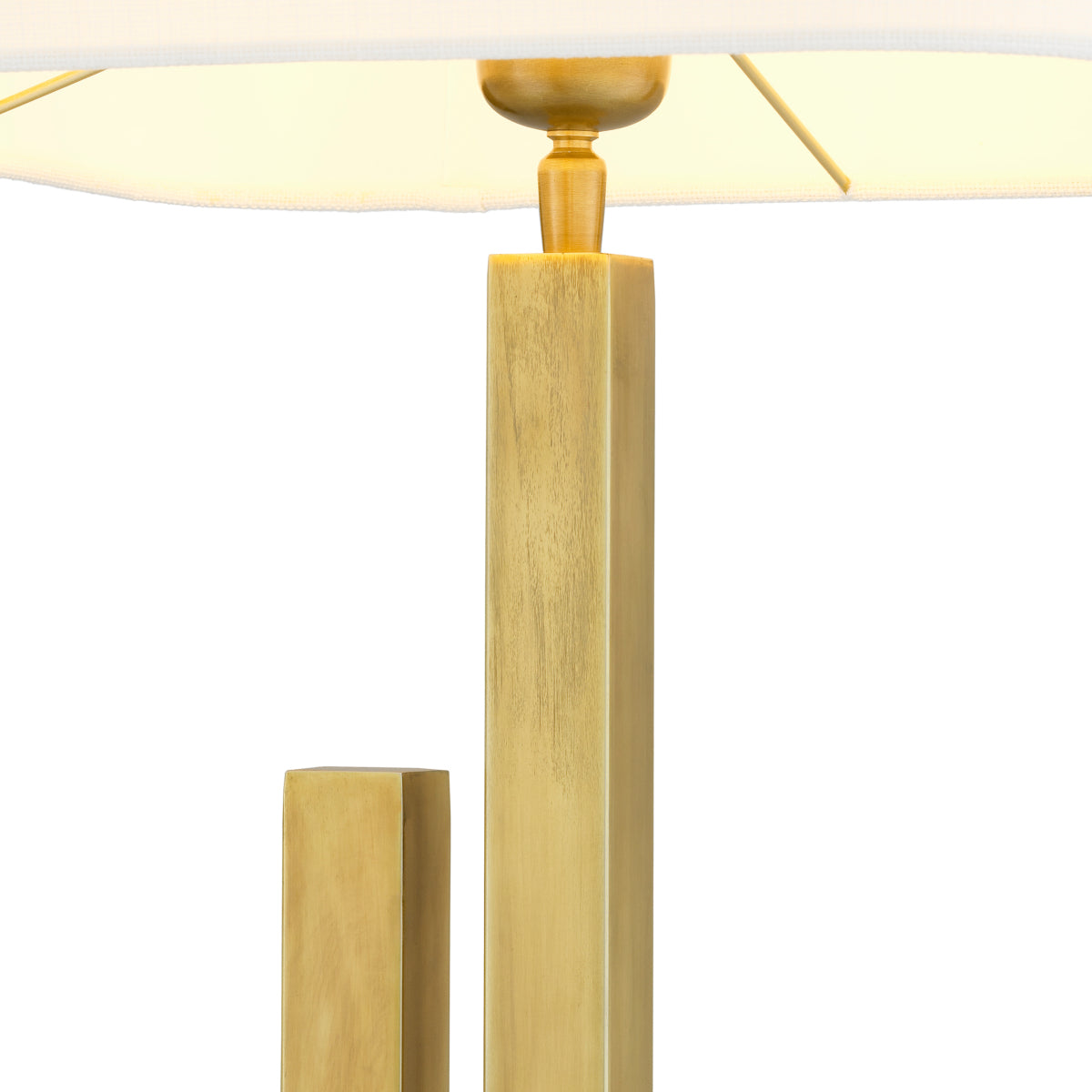 Lampe sur pied en laiton vintage avec abat-jour | Eichholtz Destino - vue d'ambiance | REMO-HOME