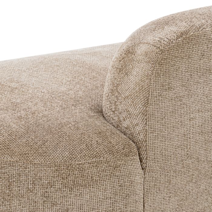 Canapé 3-4 places en tissu sable | Eichholtz Bjorn S