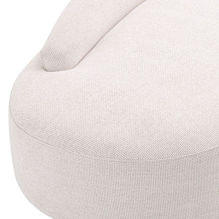 Canapé 3 places en tissu blanc cassé | Eichholtz Rivolo