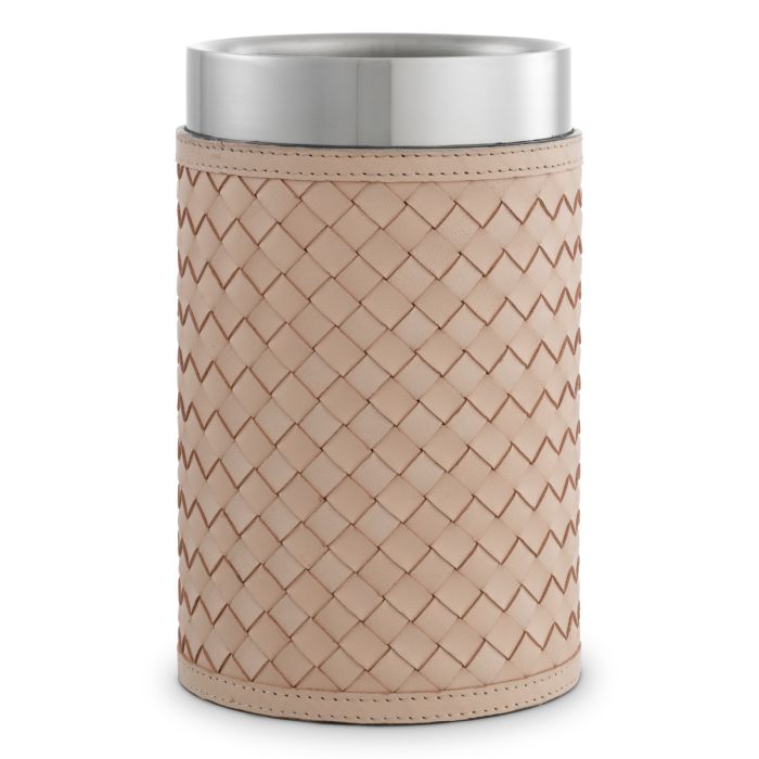 Ensemble cocktail en cuir beige (lot de 3) | Eichholtz Sintra