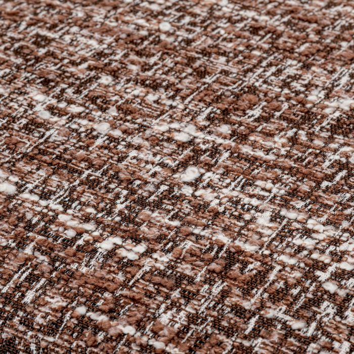 Fauteuil bouclé rouge | Eichholtz Merida