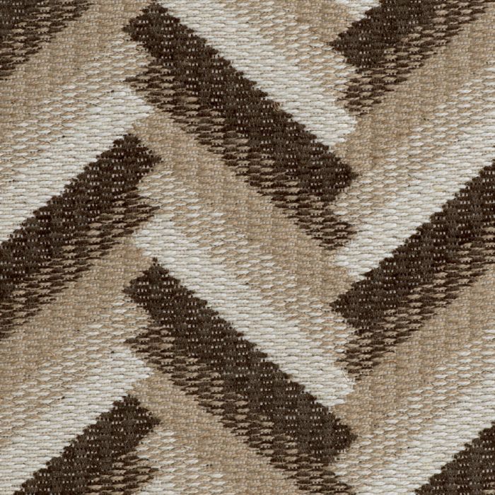 Banc à motifs en tissu marron | Eichholtz Del Vale
