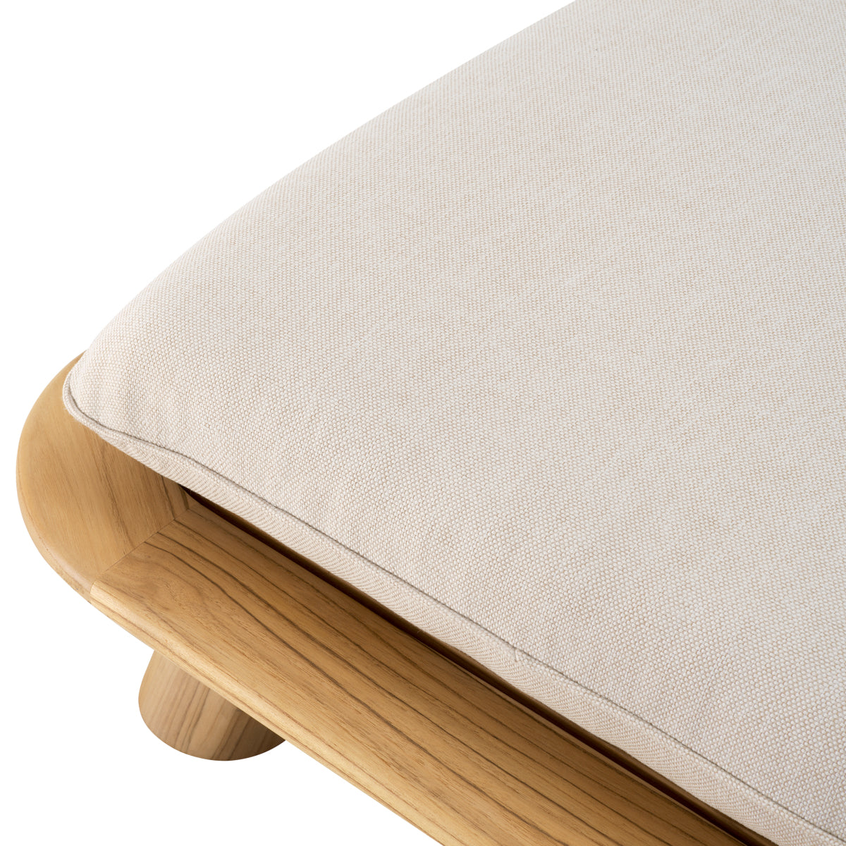 Lit de jour d'extérieur en teck naturel | Eichholtz Weston Single - vue d'ambiance | REMO-HOME