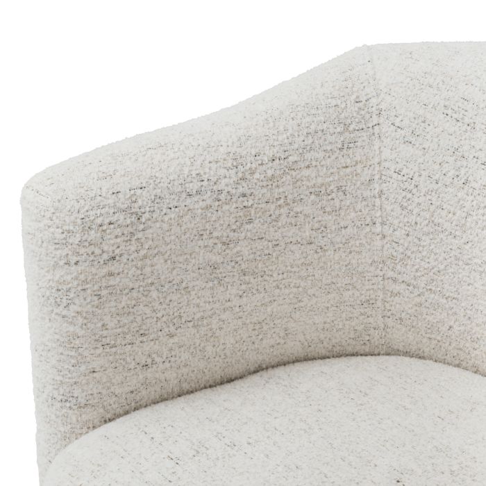 Fauteuil en tissu blanc cassé | Eichholtz Watertown