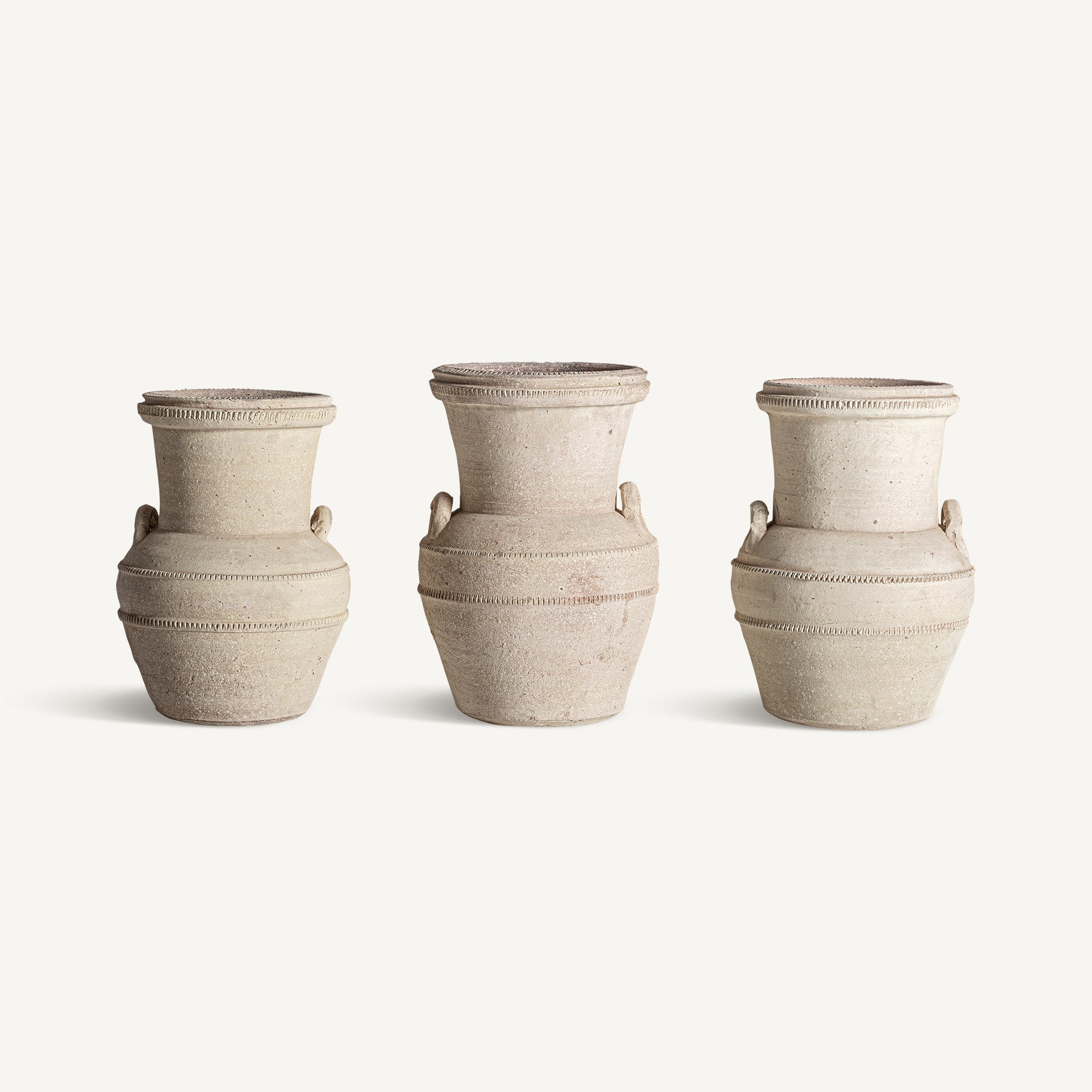 Amphore argile beige naturelle 40 cm | VICAL Kalea | REMO-HOME, mobilier design et décoration d'intérieur