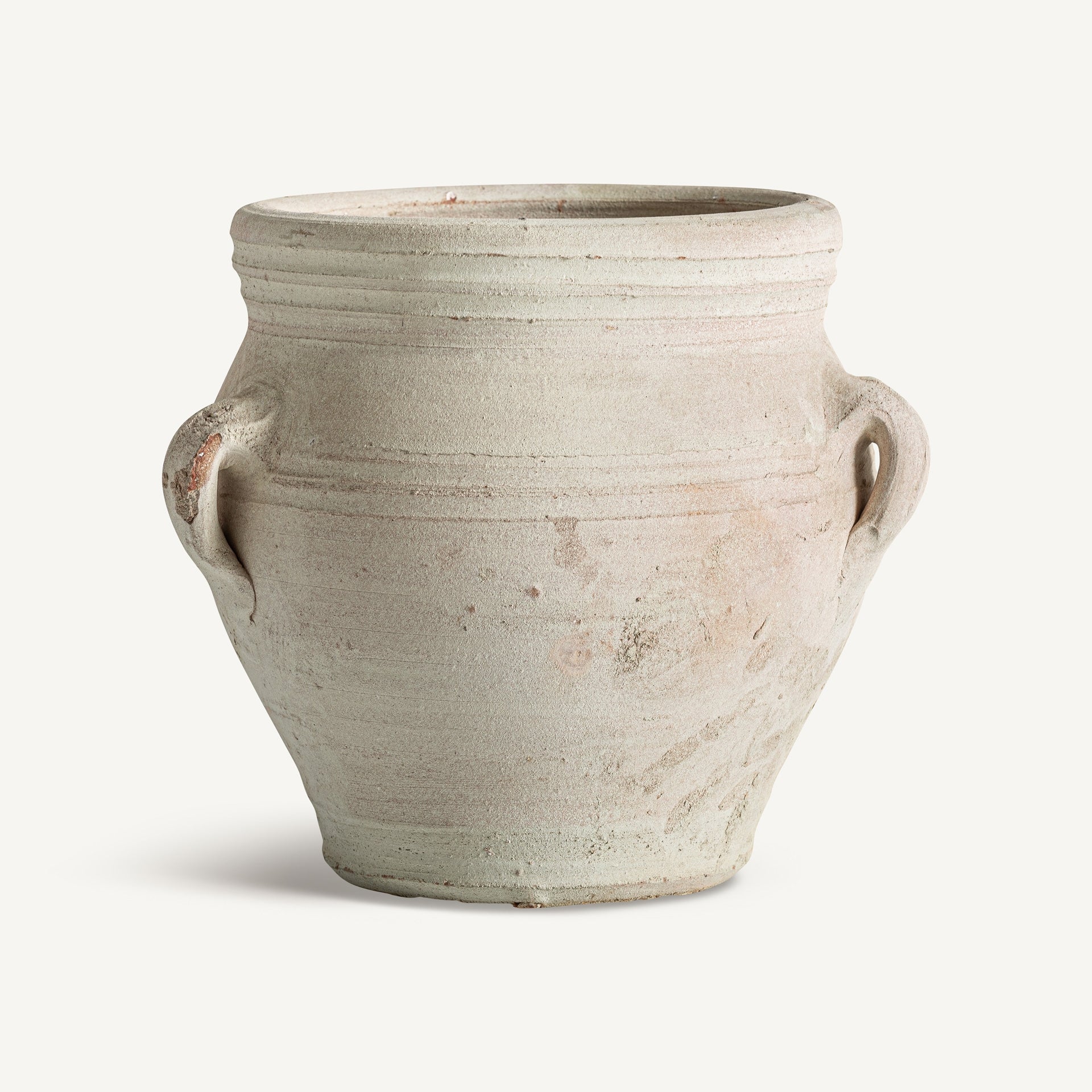 Amphore en argile blanc cassé vieilli | VICAL Kowalski | REMO-HOME, mobilier design et décoration d'intérieur