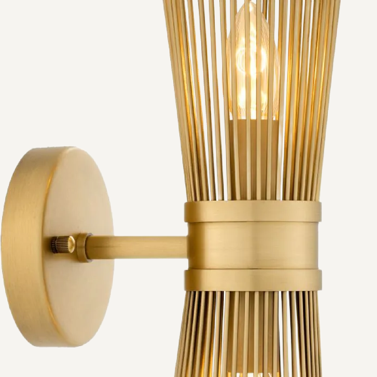 Applique murale dorée en laiton | Eichholtz Roméo Double | REMO-HOME, mobilier et décoration d'intérieur