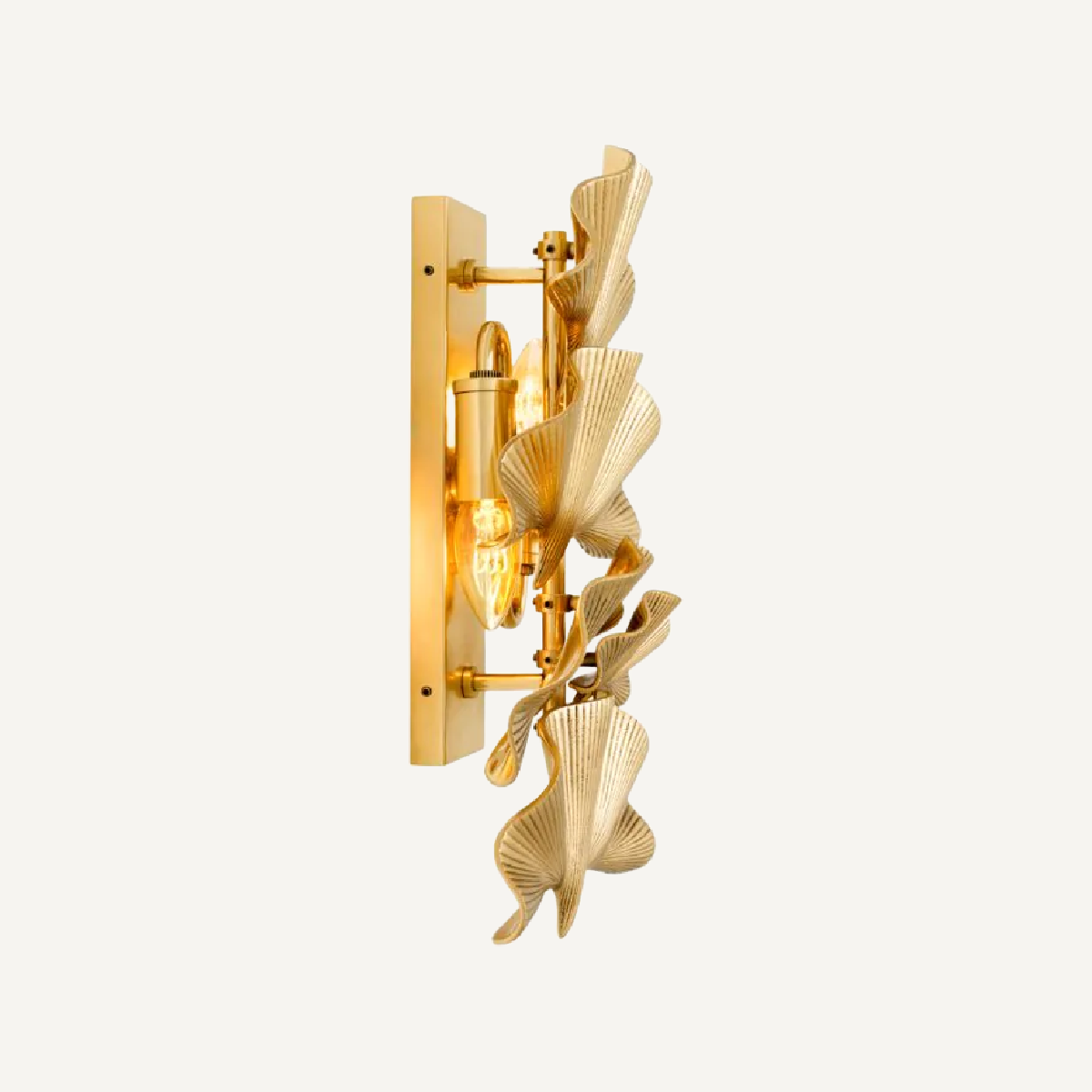 Applique murale dorée en laiton poli | Eichholtz Olivier | REMO-HOME, mobilier et décoration d'intérieur