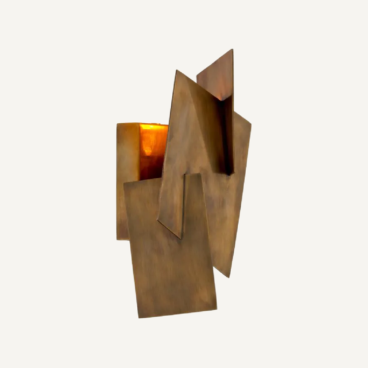 Applique murale dorée en laiton vieilli | Eichholtz Origami | REMO-HOME, mobilier et décoration d'intérieur