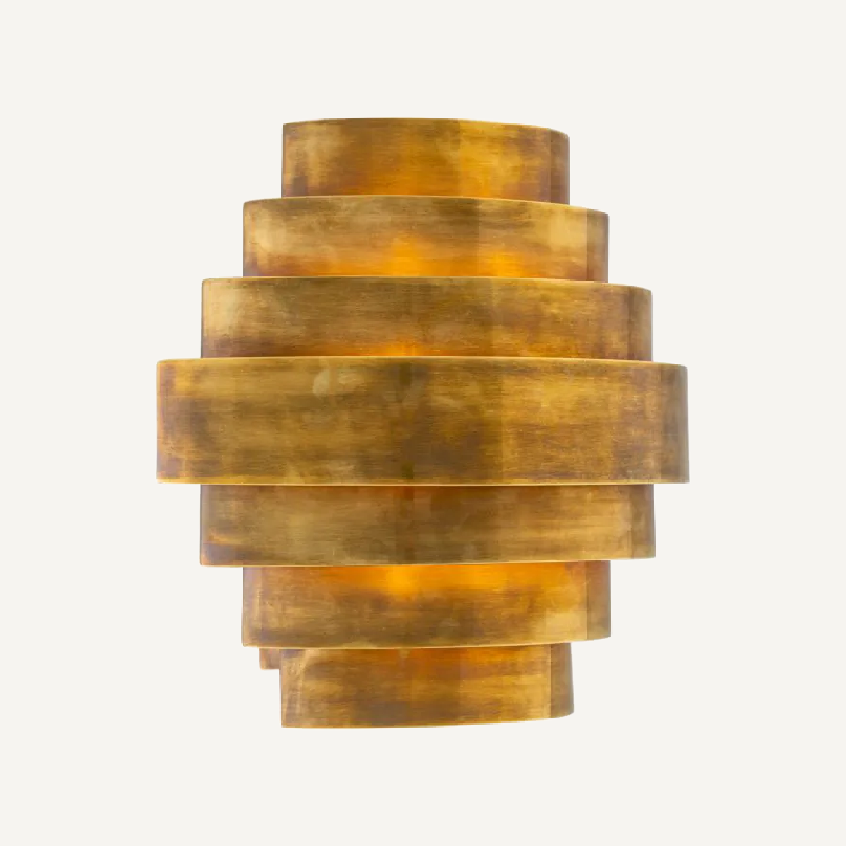 Applique murale dorée en laiton vieilli | Eichholtz Rizzi Double | REMO-HOME, mobilier et décoration d'intérieur