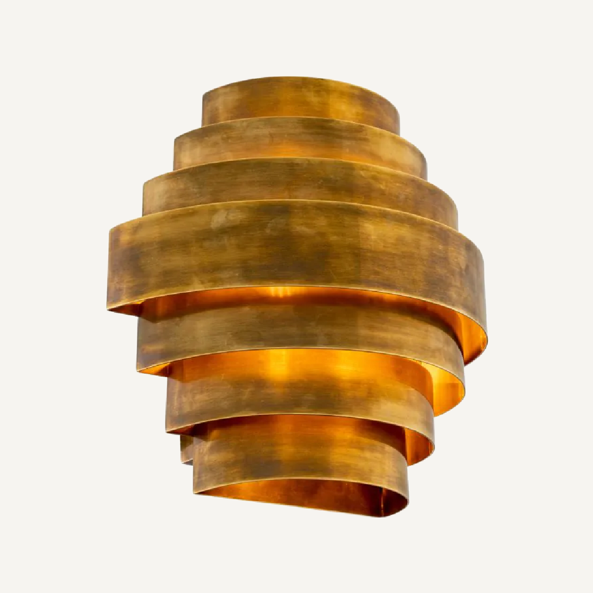 Applique murale dorée en laiton vieilli | Eichholtz Rizzi Double | REMO-HOME, mobilier et décoration d'intérieur