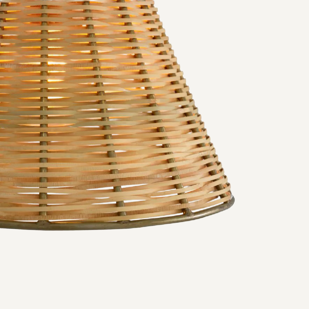 Applique murale dorée en rotin naturel | Eichholtz Kon Tiki | REMO-HOME, mobilier et décoration d'intérieur