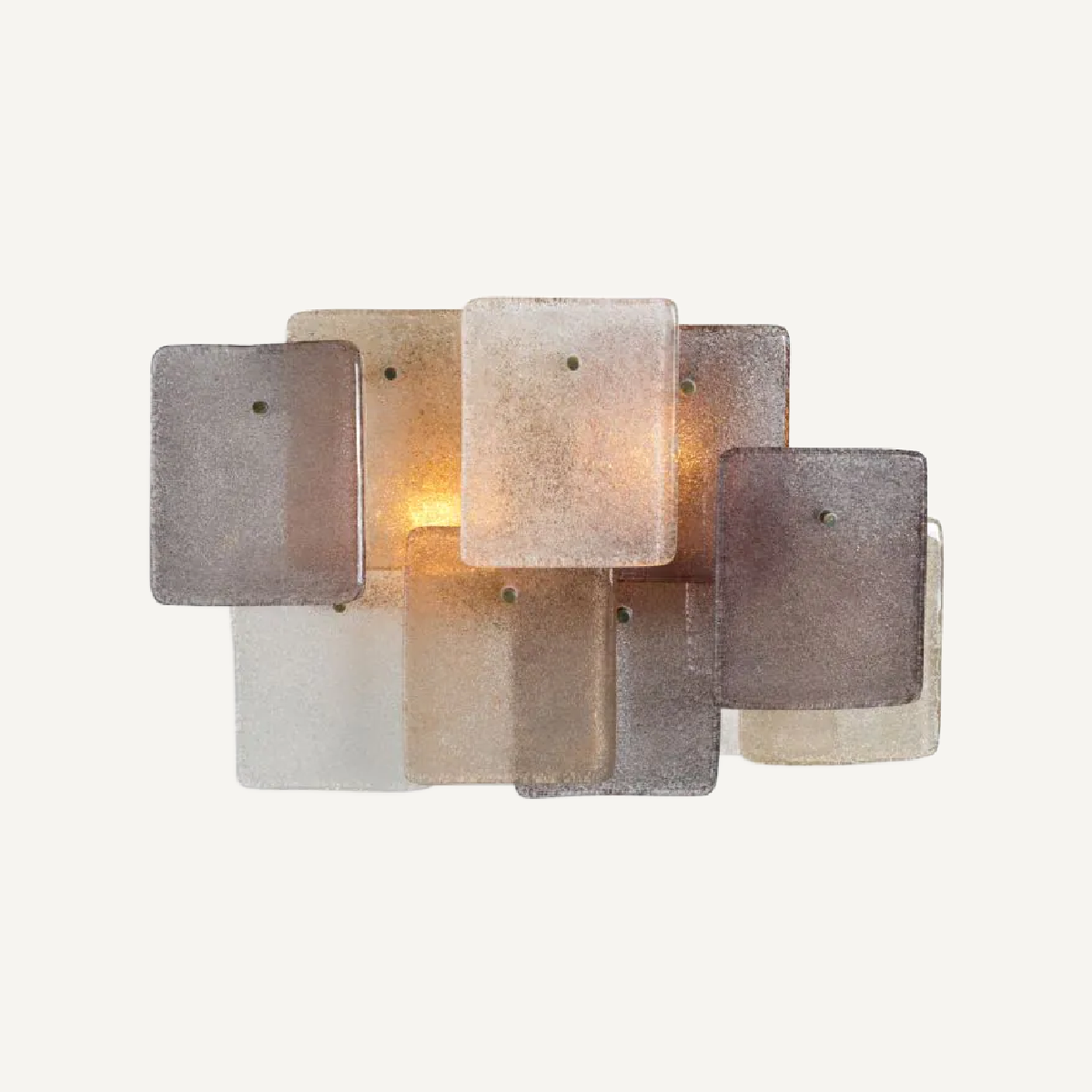 Applique murale dorée en verre fumé | Eichholtz Toro | REMO-HOME, mobilier et décoration d'intérieur