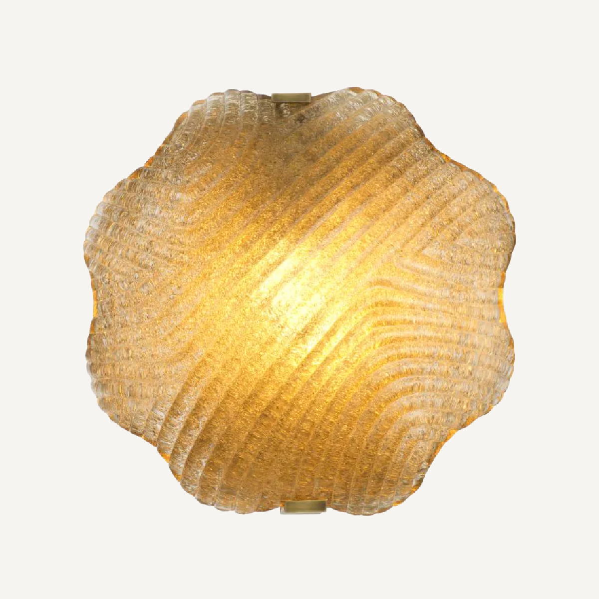 Applique murale dorée en verre opaque | Eichholtz Nuria | REMO-HOME, mobilier et décoration d'intérieur