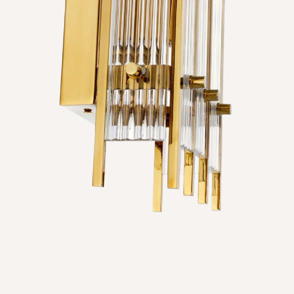 Applique murale dorée en verre transparent | Eichholtz Sparks S | REMO-HOME, mobilier et décoration d'intérieur