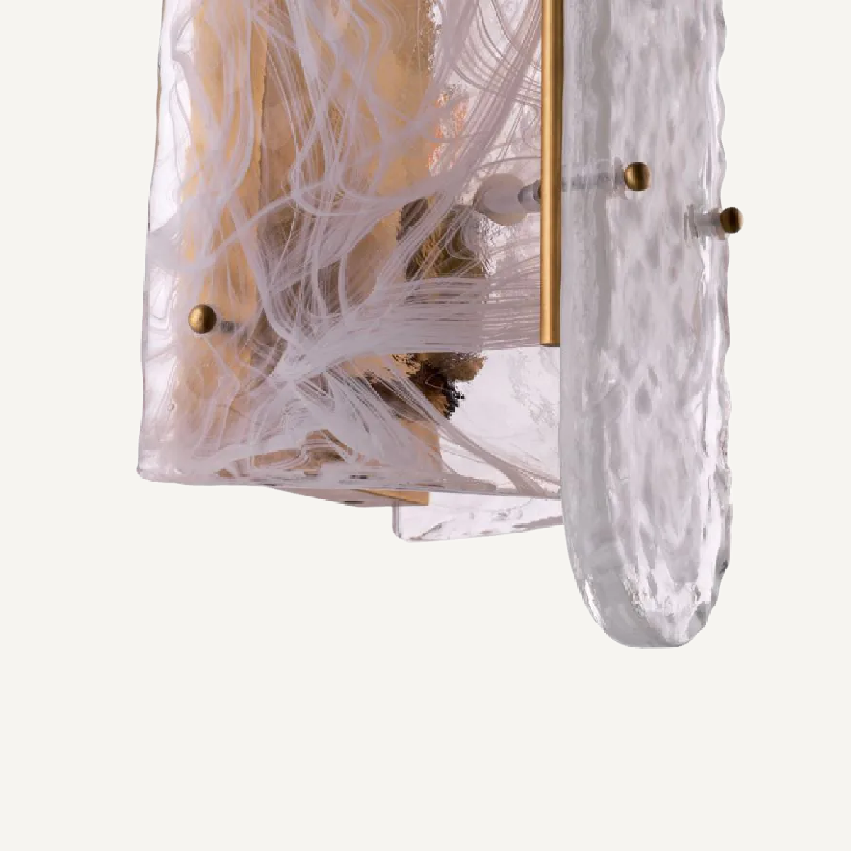 Applique murale en laiton et verre soufflé | Eichholtz Ginnis | REMO-HOME, mobilier et décoration d'intérieur