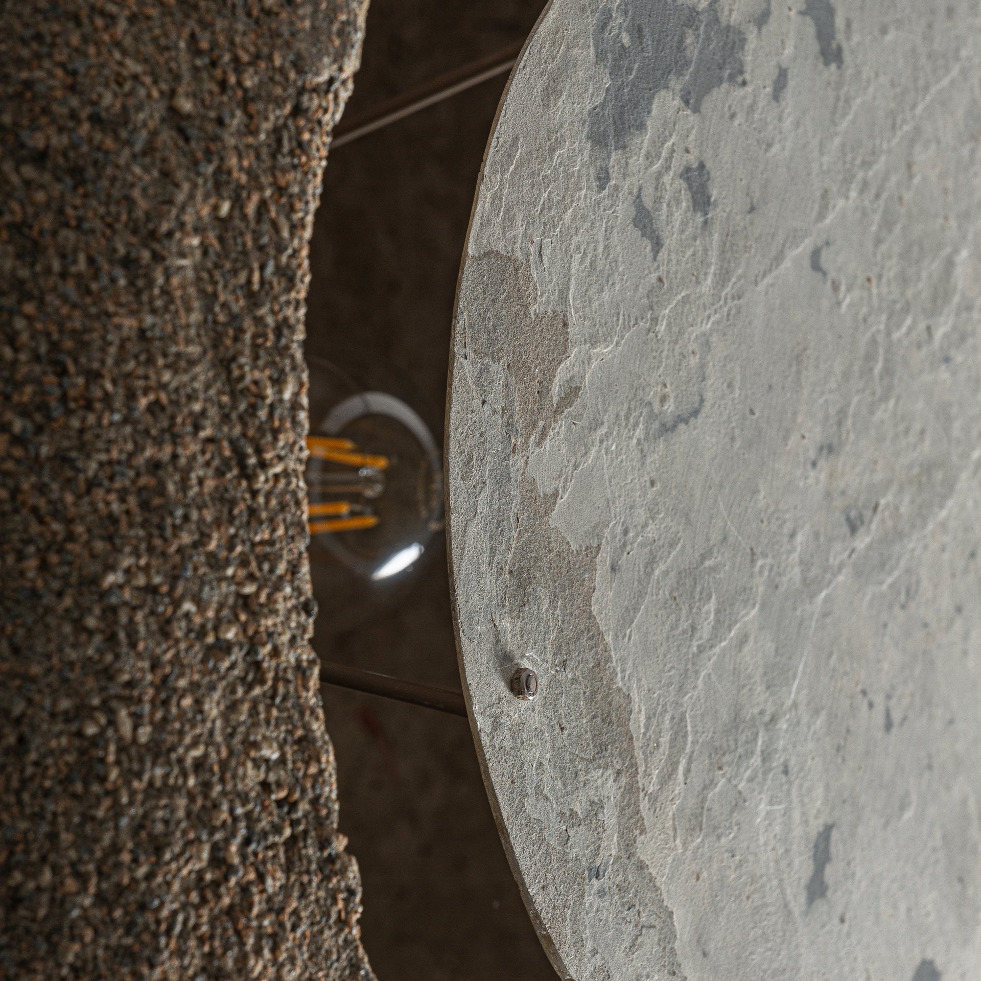 Applique murale pierre ciment gris beige | VICAL Wisha | REMO-HOME, mobilier design et décoration d'intérieur