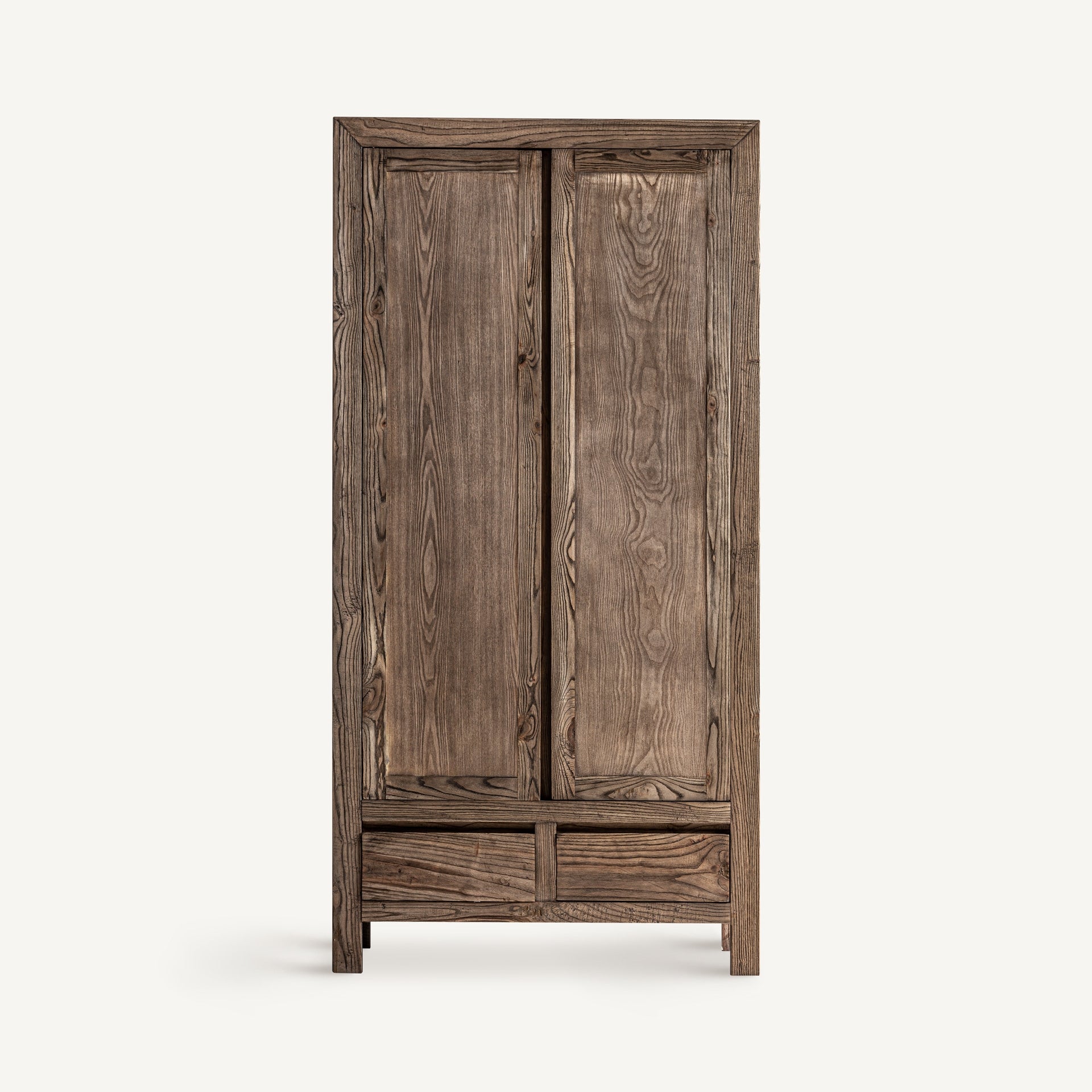 Armoire rustique bois d'orme marron | VICAL Thouars | REMO-HOME, mobilier design et décoration d'intérieur