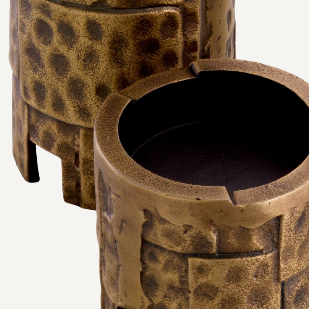 Beougoir en laiton vieilli (lot de 3) | Eichholtz Laurentios | HOME, mobilier et décoration d'intérieur