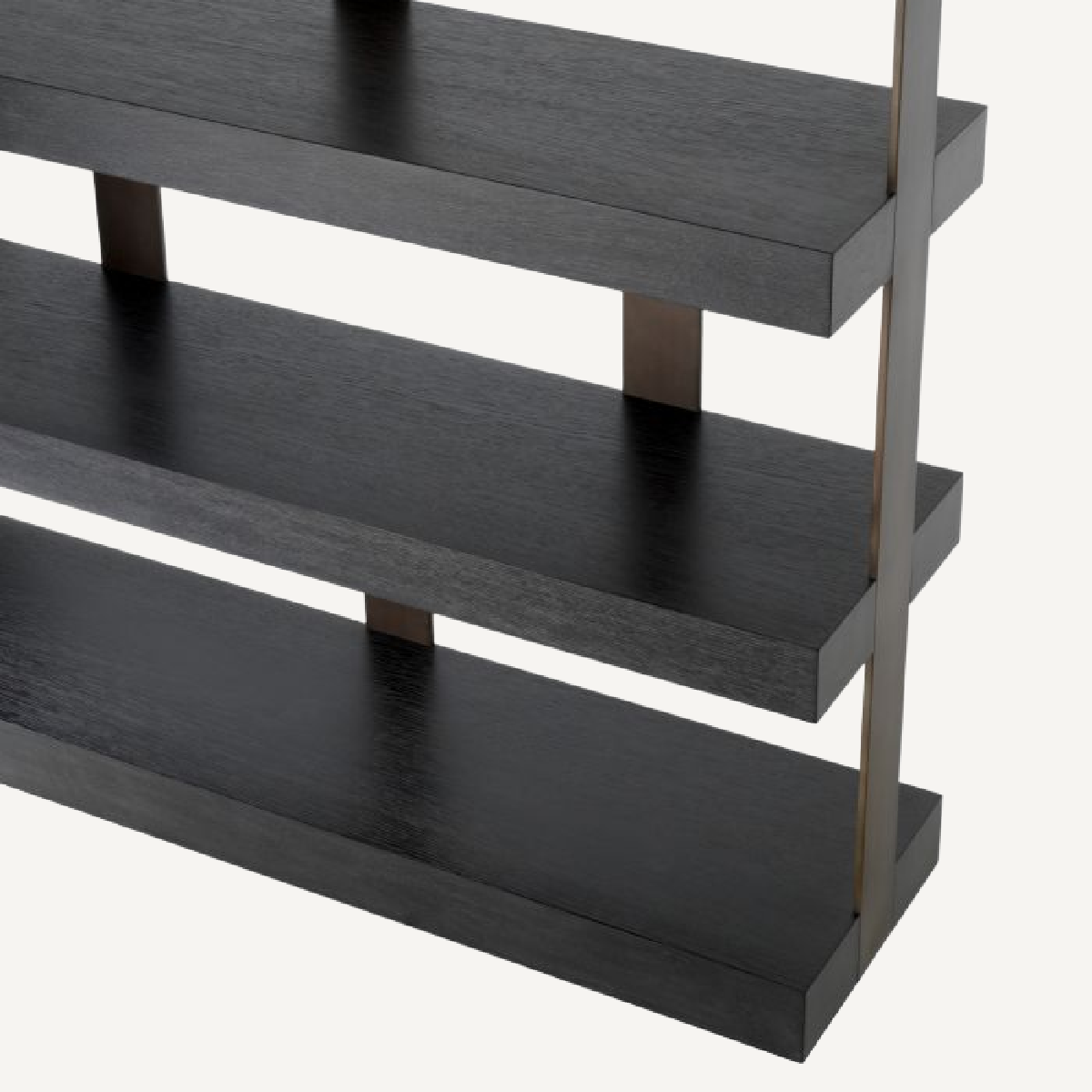 Bibliothèque en chêne gris anthracite | Eichholtz Dalmar | REMO-HOME, mobilier et décoration d'intérieur
