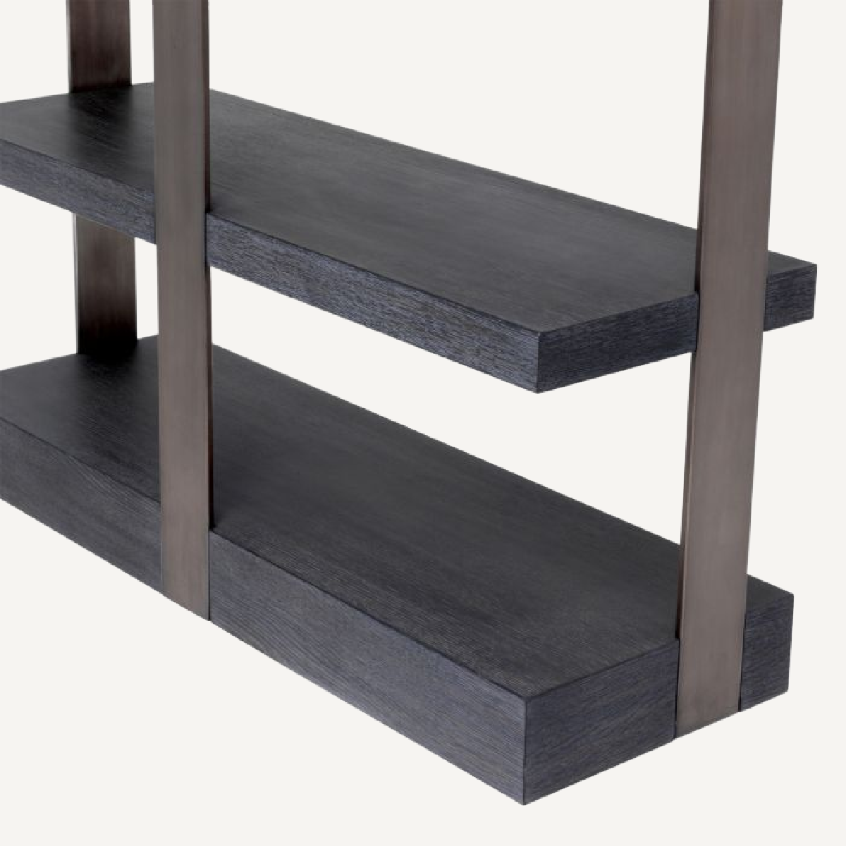 Bibliothèque en chêne gris anthracite | Eichholtz Geo | REMO-HOME, mobilier et décoration d'intérieur