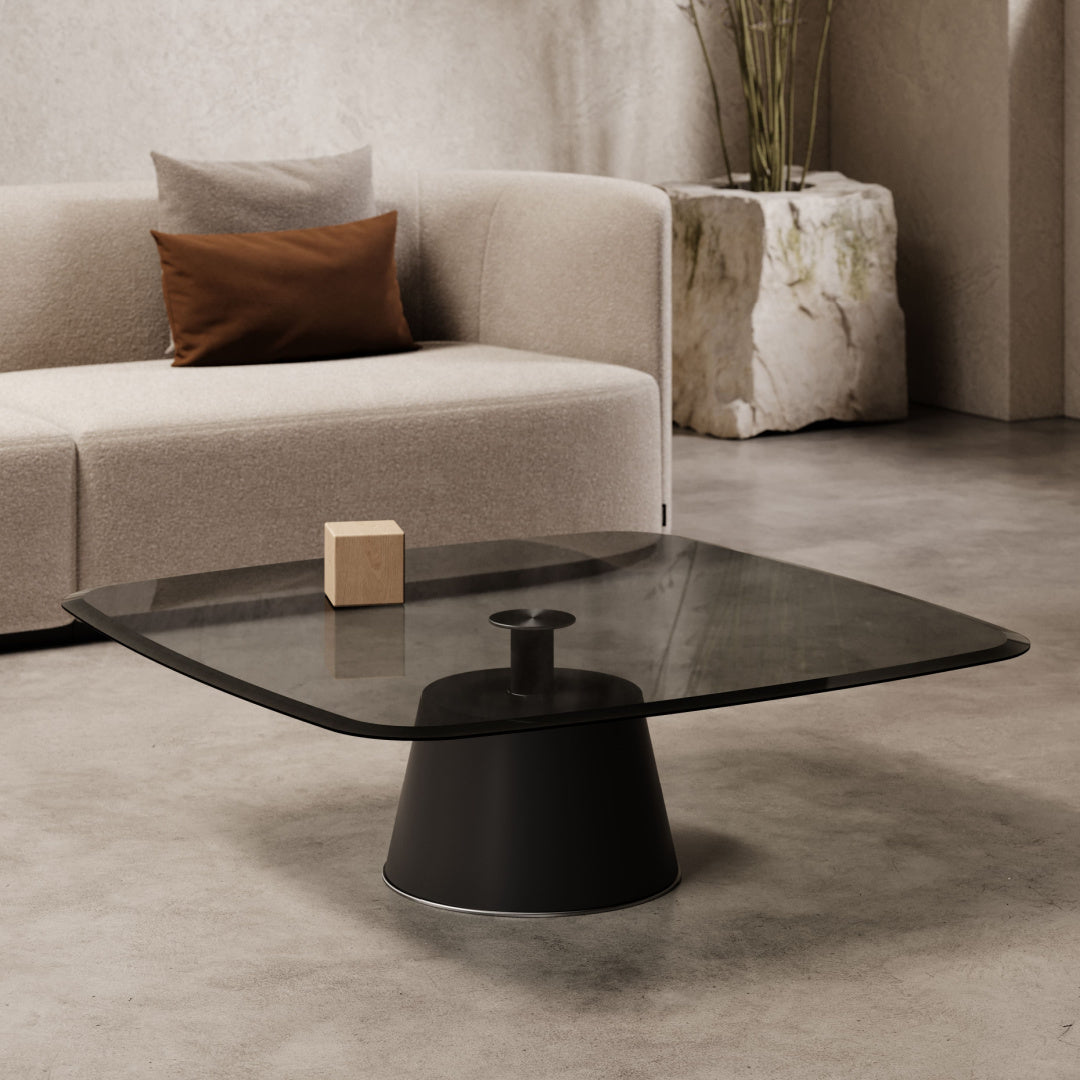 Canapé droit 2 places en tissu vert olive | Domkapa Chloe