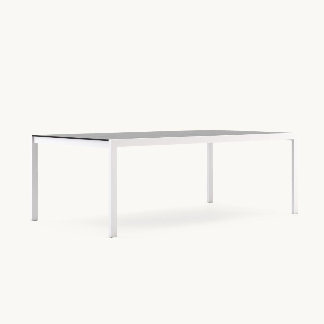 Table de jardin en acier texturé | Domkapa Bondi L | REMO, mobilier et décoration d'extérieur