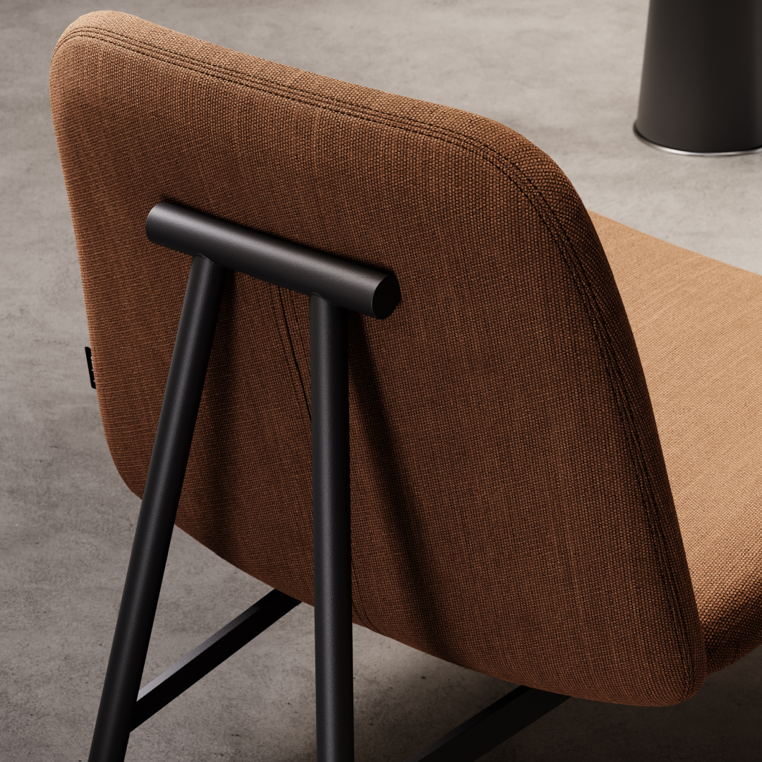 Sillón de tejido cardenillo | Edison Domkapa