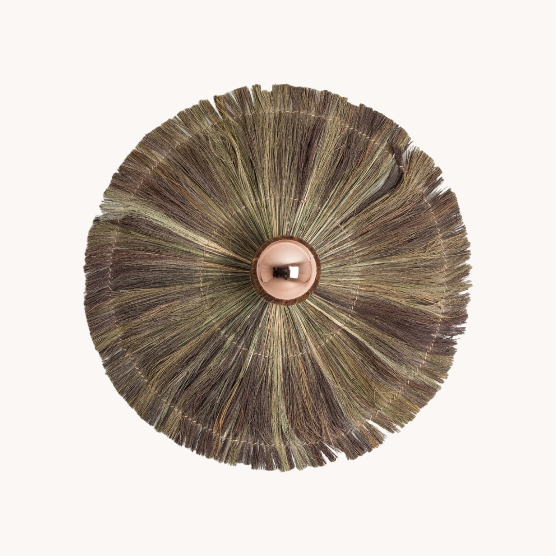 Applique murale en fibre naturelle | VICAL Helkie | REMO, mobilier et décoration d'intérieur