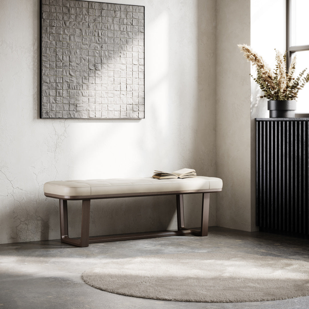 Banquette en cuir vert | Domkapa Vincent S