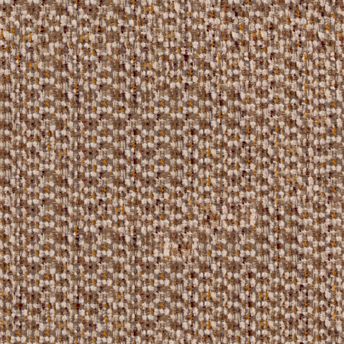 Canapé d'angle droite 2-3 places en tissu marron | Dôme Deco Basel