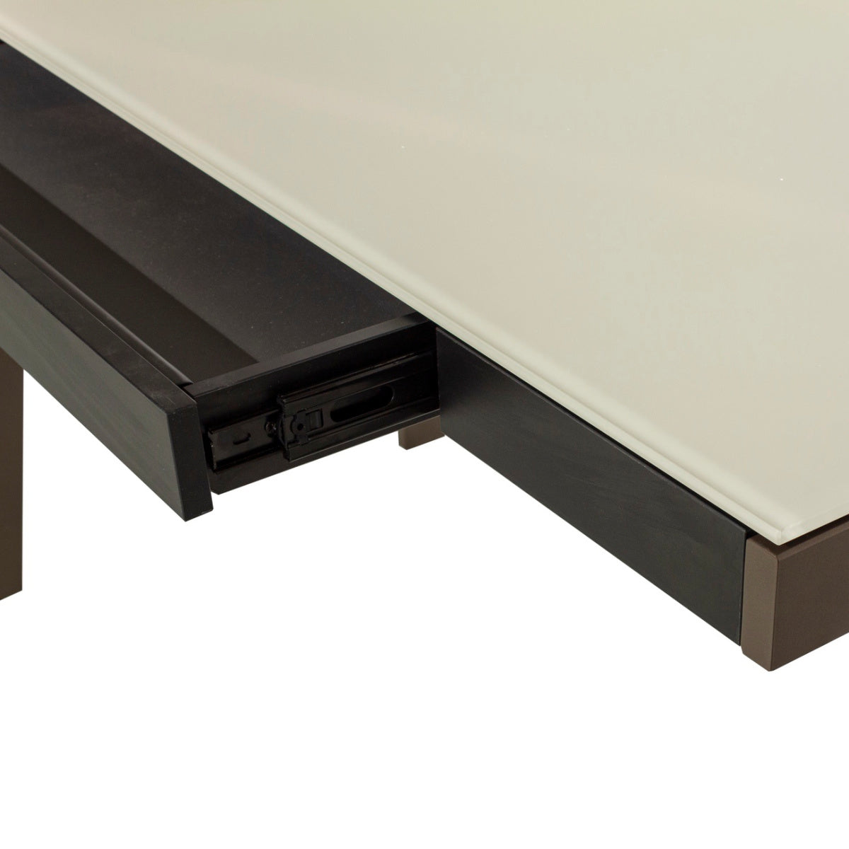 Bureau en verre et en métal doré | Dôme Deco Kant | REMO, mobilier et décoration d'intérieur