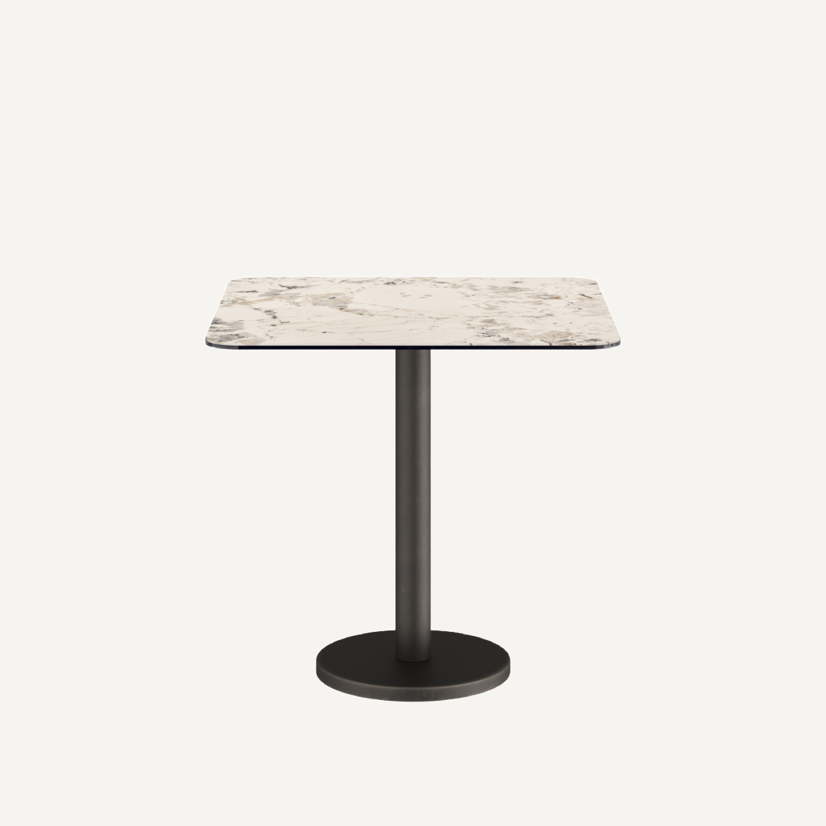 Table carrée en céramique toundra | Dôme Deco Bari | REMO, mobilier et décoration d'intérieur