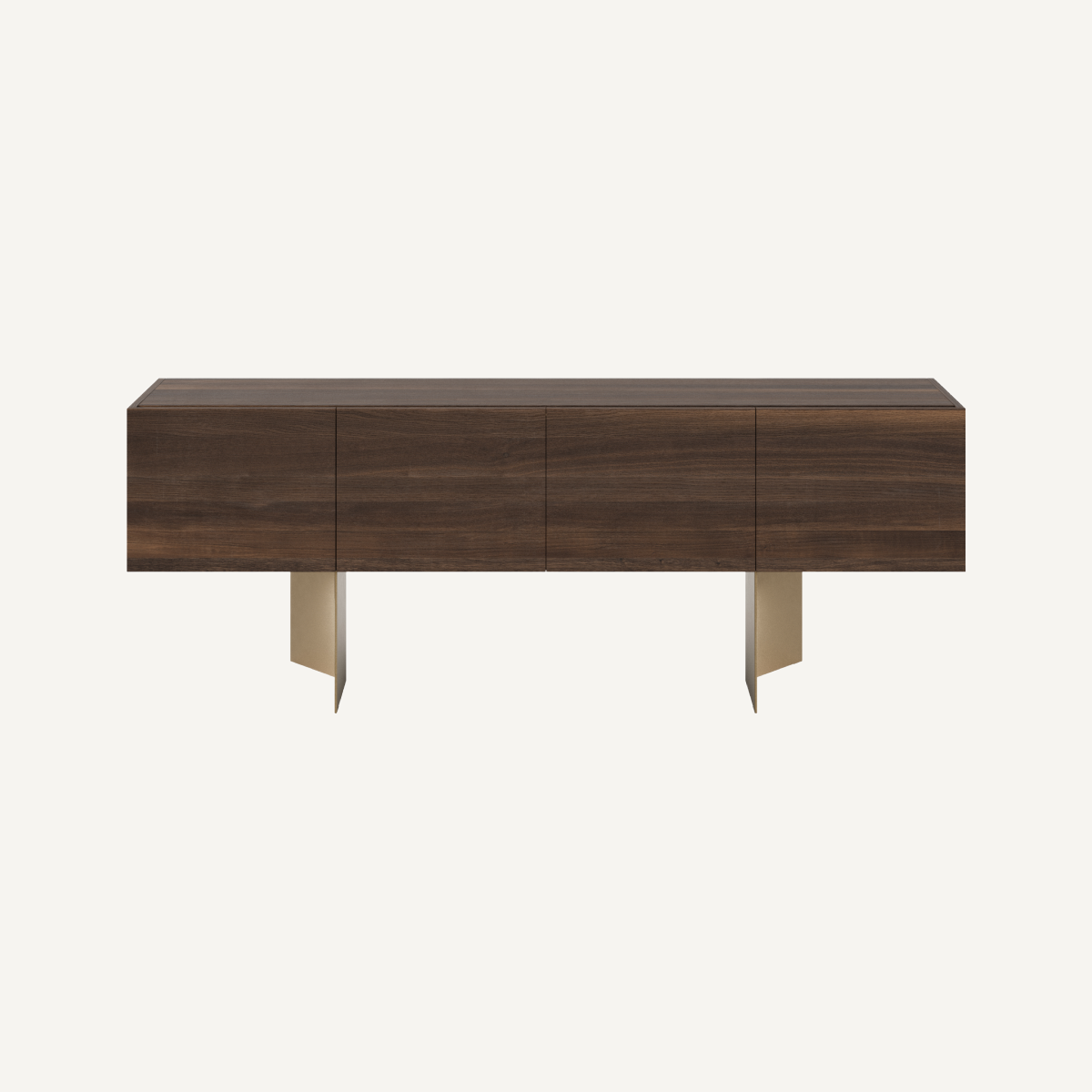 Table ovale en bois avec plateau en verre