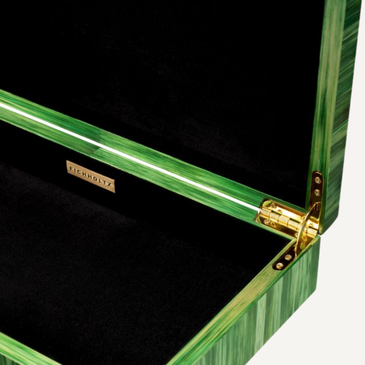 Boîte en bois de paille vert | Eichholtz Harvard | REMO-HOME, mobilier et décoration d'intérieur
