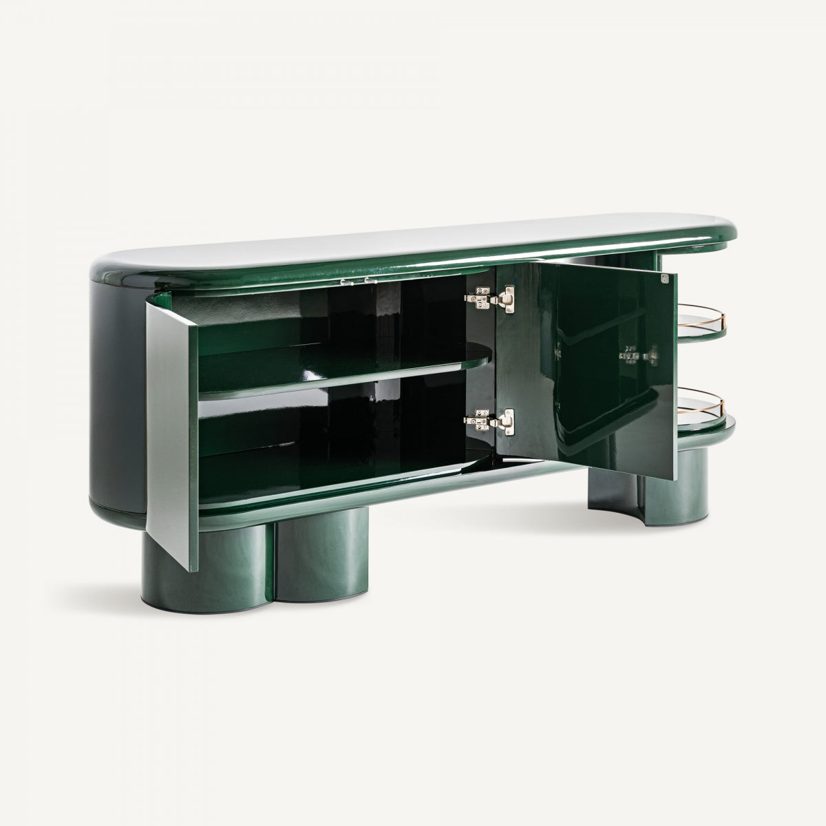 Buffet Art déco en bois vert | Vical Gory | REMO-HOME, mobilier et décoration d'intérieur