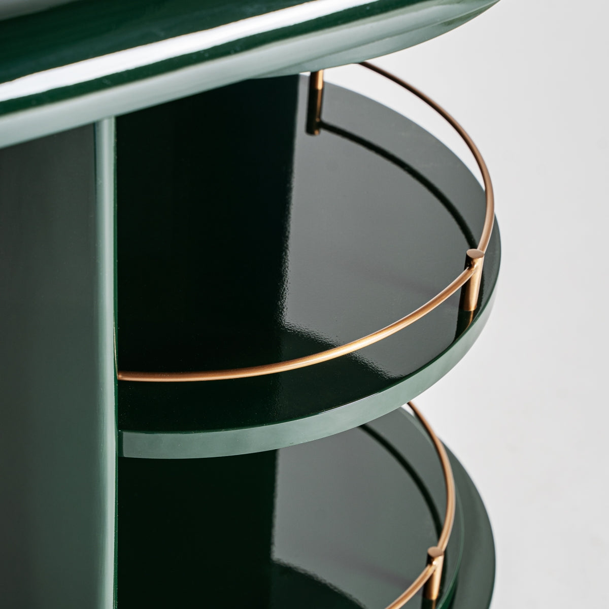 Buffet Art déco en bois vert | Vical Gory | REMO-HOME, mobilier et décoration d'intérieur