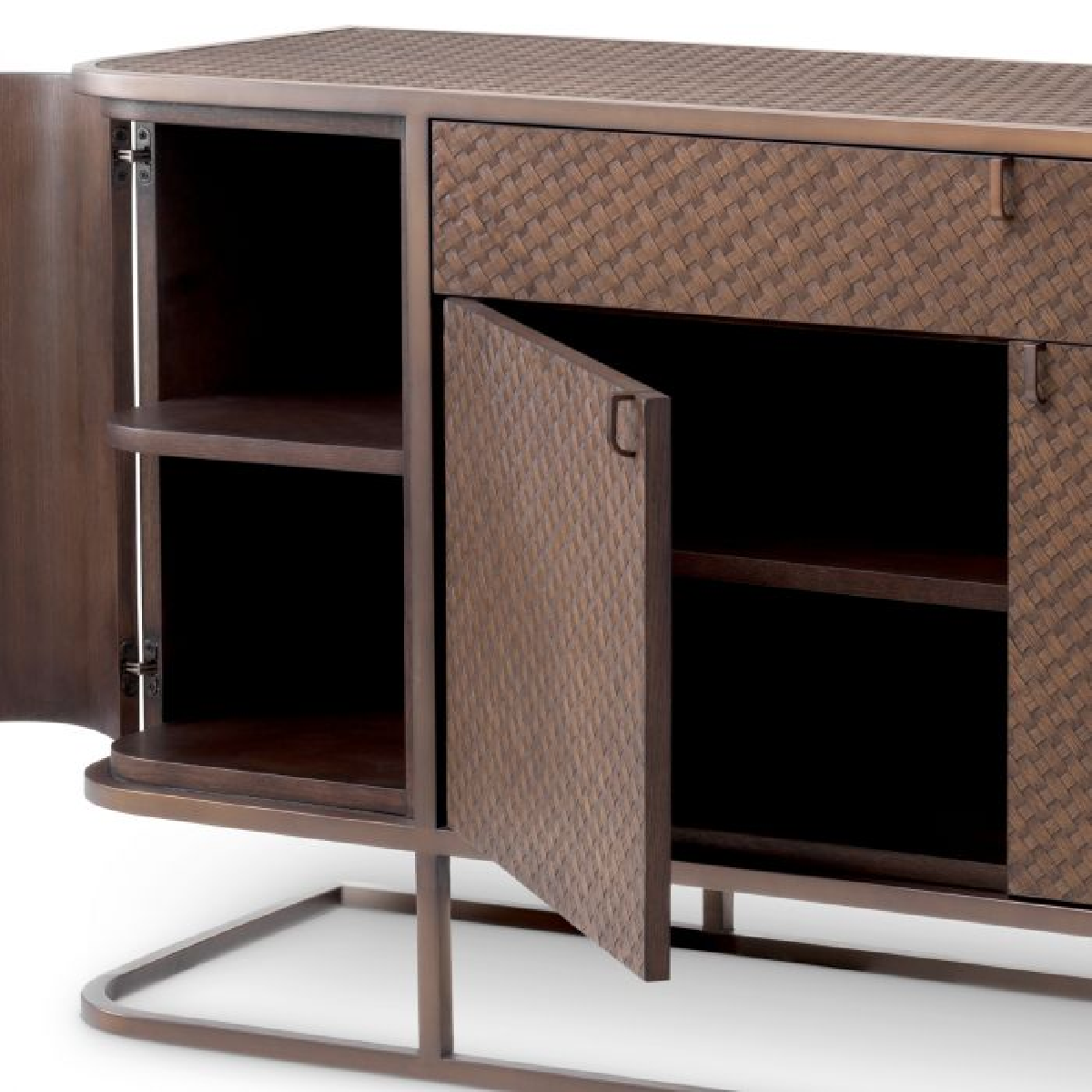 Buffet en chêne tressé marron | Eichholtz Napa Valley | REMO-HOME, mobilier et décoration d'intérieur
