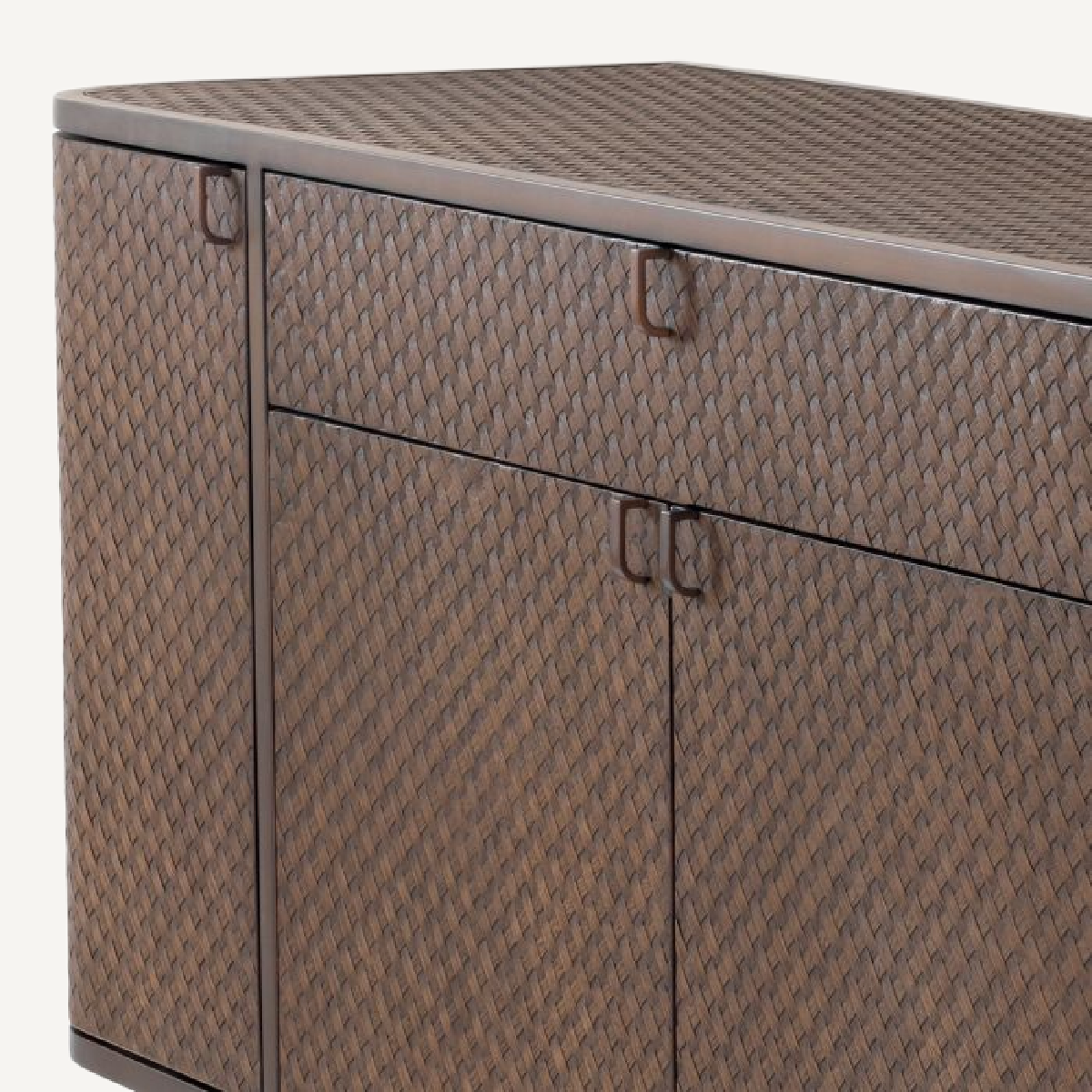 Buffet en chêne tressé marron | Eichholtz Napa Valley | REMO-HOME, mobilier et décoration d'intérieur