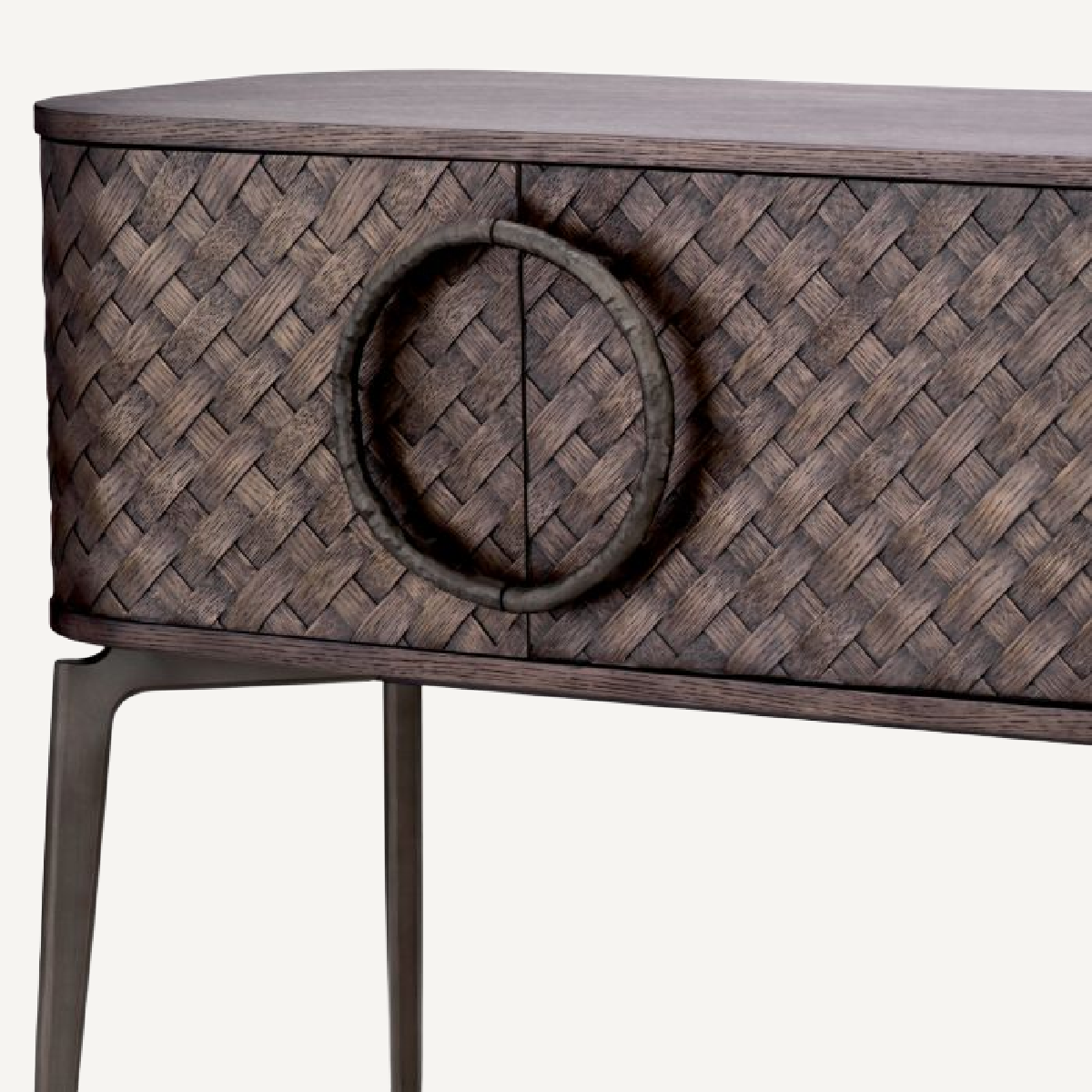 Buffet en chêne tressé marron | Eichholtz Nilsson | REMO-HOME, mobilier et décoration d'intérieur