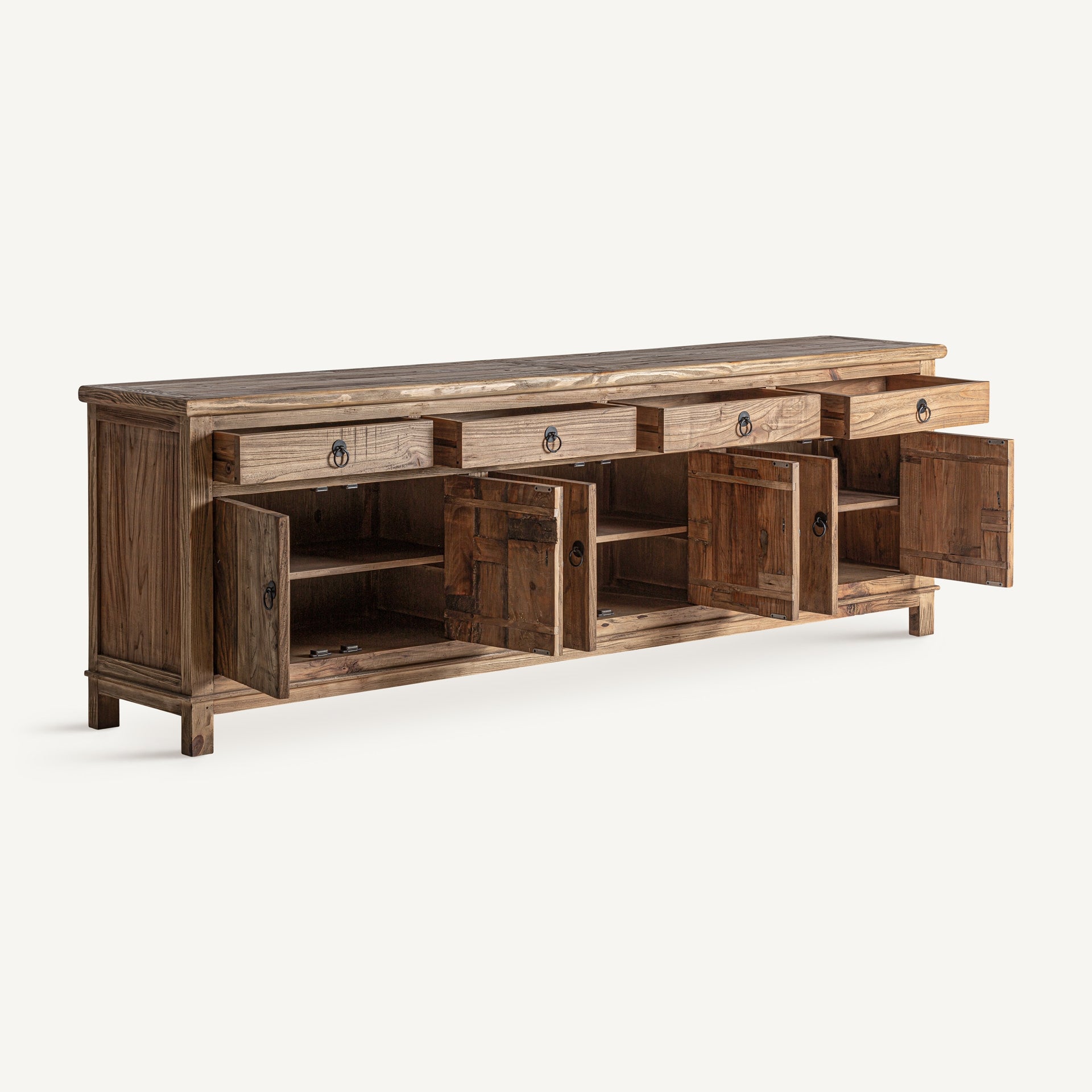 Buffet rustique en bois d’orme marron | VICAL Tuam | REMO-HOME, mobilier design et décoration d'intérieur